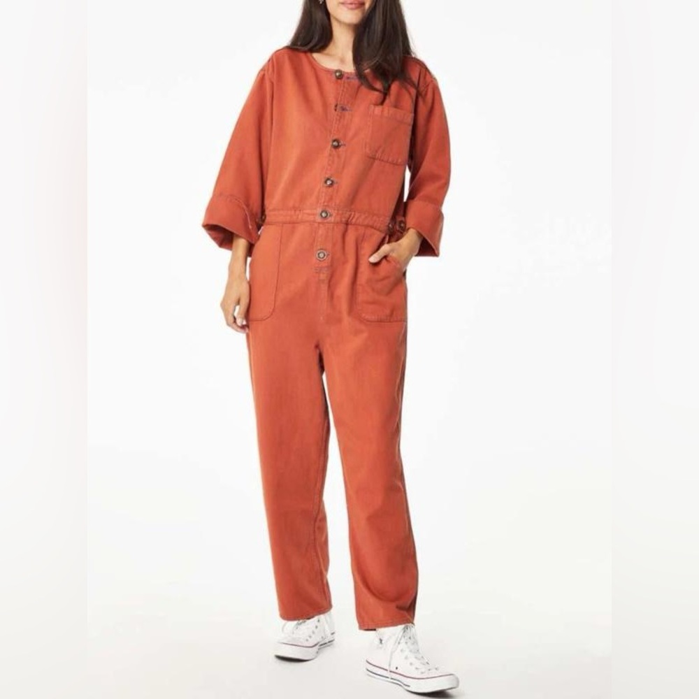 Roller Rabbit Abilene Rust Orange Patch Pocket Ju… - image 1